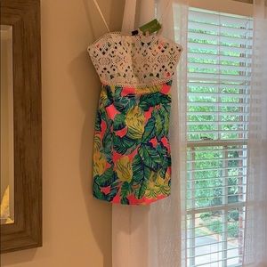 Lilly Pulitzer Strapless Dress